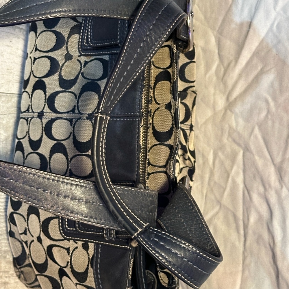 Coach Pleated Signature Soho Bag - Picture 7 of 15